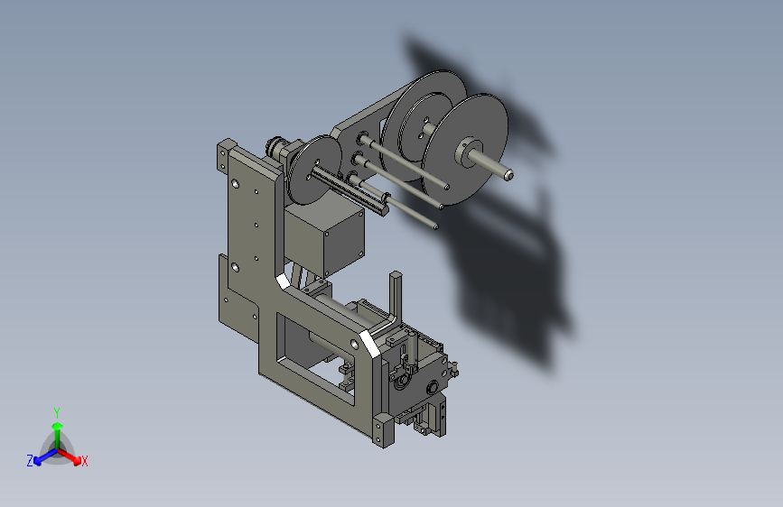 090807送标机构贴标机2405