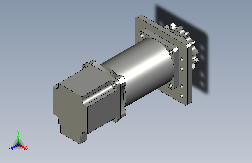 60步进电机组件