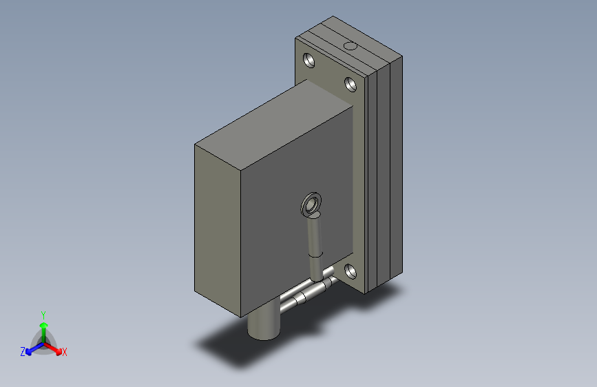 17L17-二工位1热烫气缸组件-a