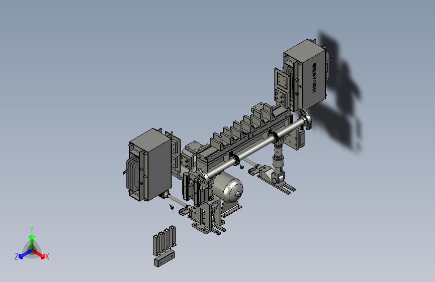 C000下电极上升组件