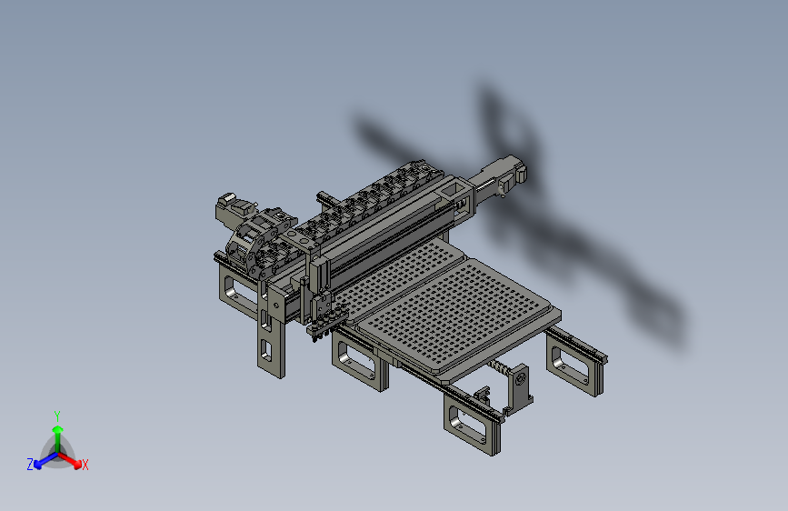 CB-装盘1116ZP装盘组装配体胶盘移位组SLDASC
