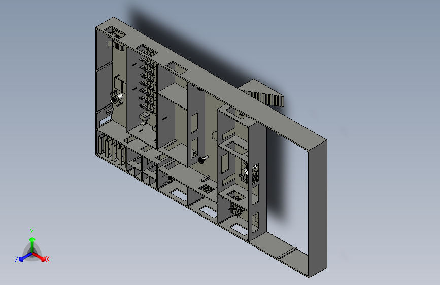 礼堂和机械车间的室内设计