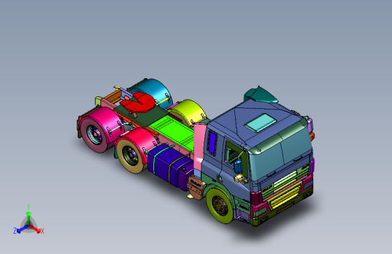 340马力8X4自卸重卡