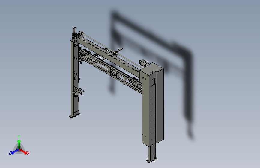 DX231007A-顶护角龙门