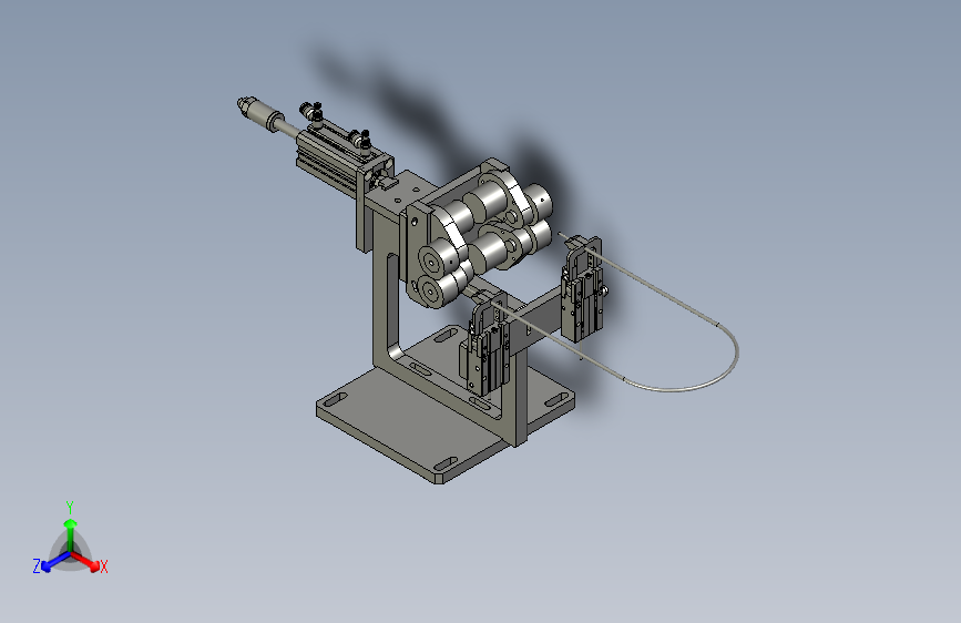 2018SOLIDWORKS0500Z倒刷编织工位