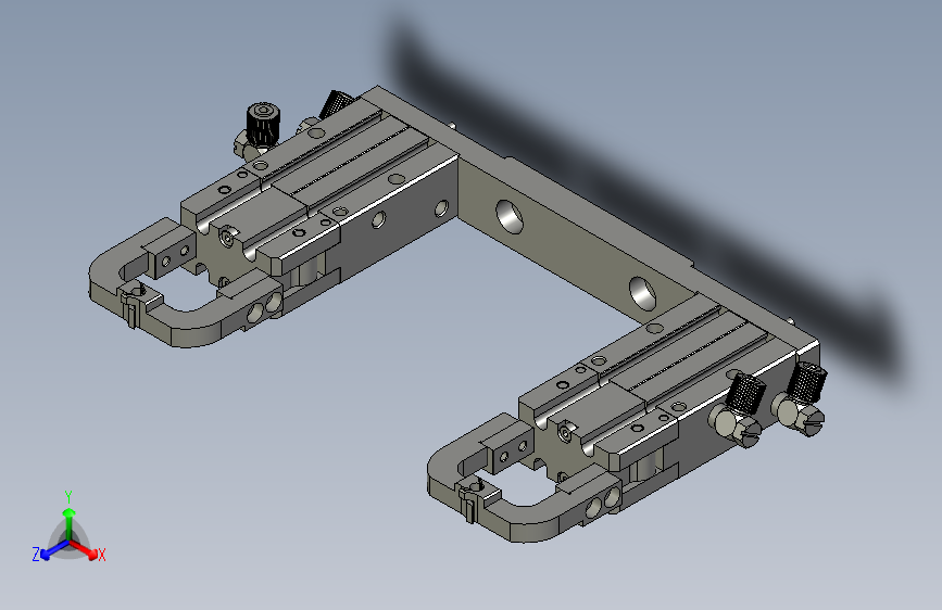 2018SOLIDWORKS1402Z夹线机构