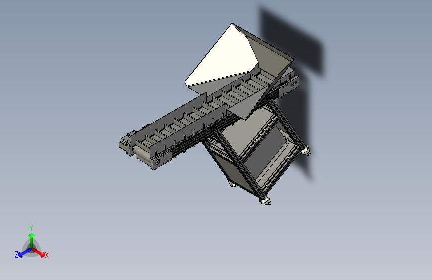 HLCY02-02-00-00平皮带爬坡机提升