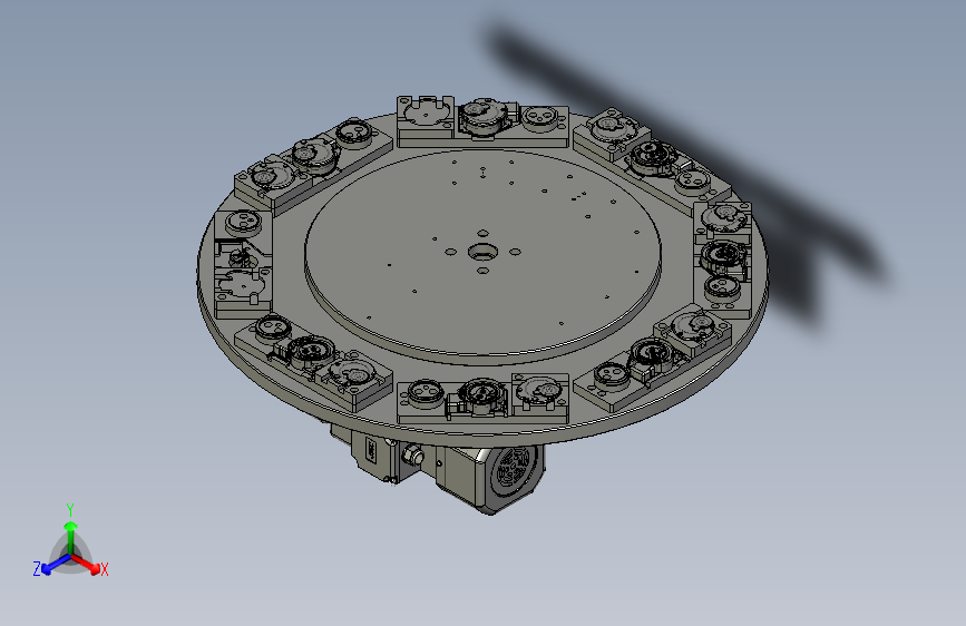 IDK80040B100A-转盘安装装置