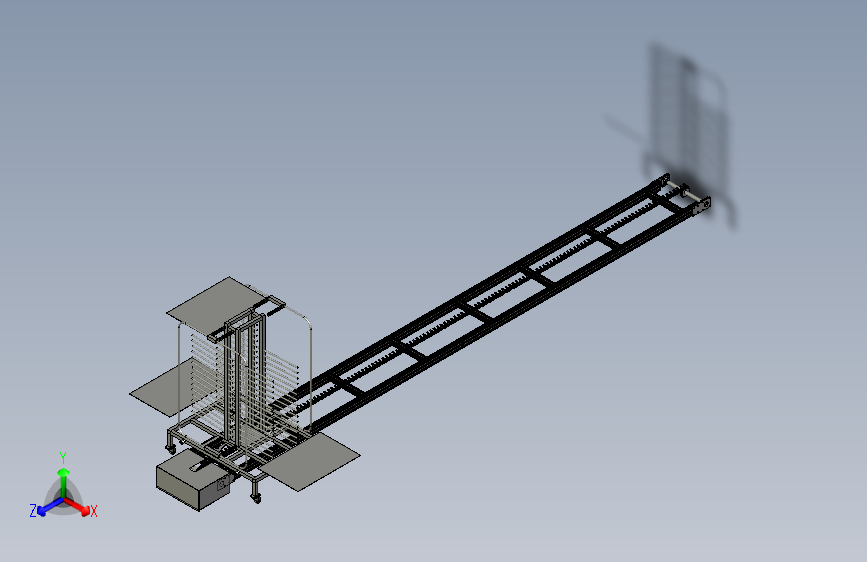 MBTJ-10物料周转车传动线体-总装
