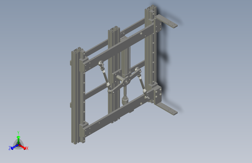 new居中机构机器人