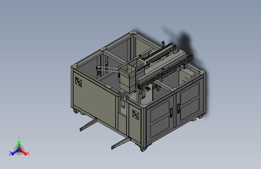 YLU055-001-机架移动模组