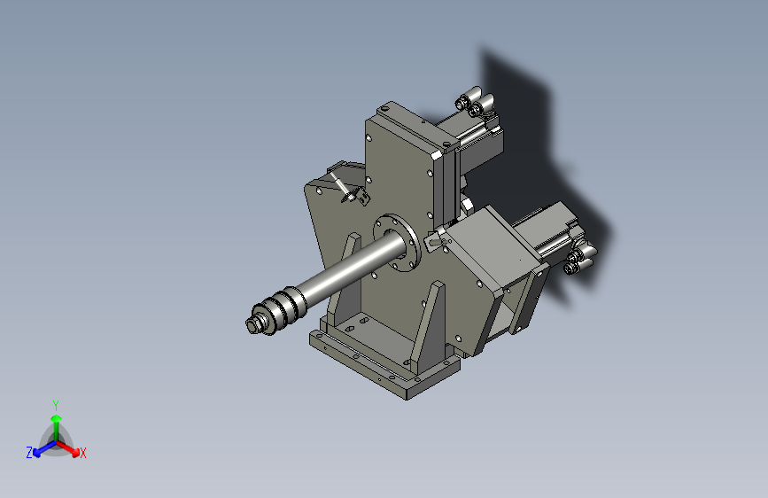 YWP200K4-02-07-00尾座动力部分