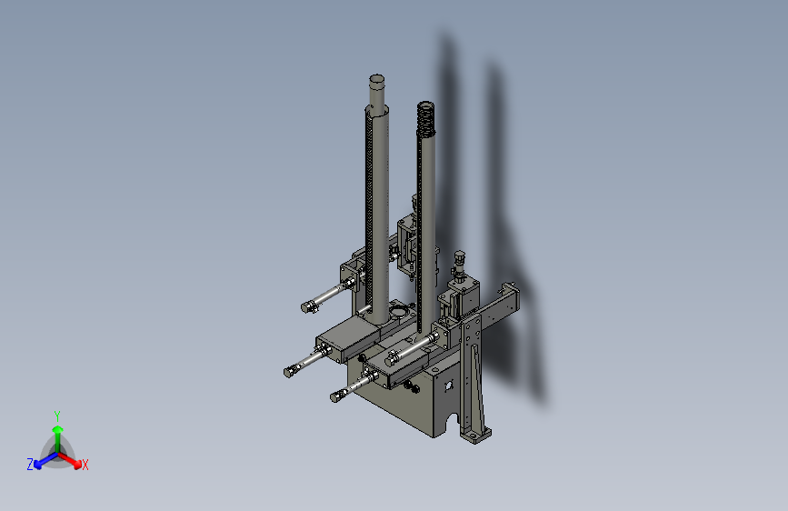 半自动料仓上料组件