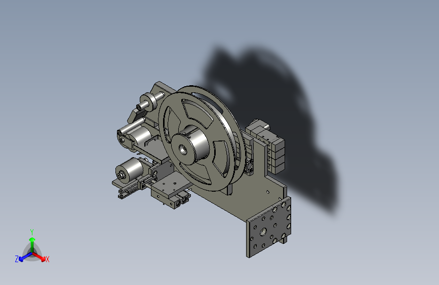 剥胶机构吊装-----