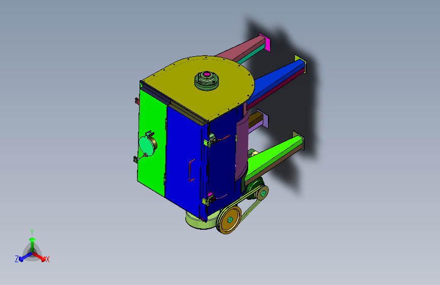 不锈钢卧式螺带混合机