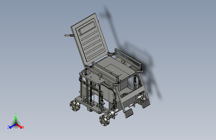 残疾人智能全自动轮椅车