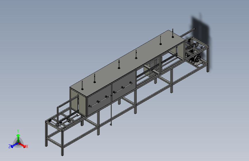 传送带链条自动清洗机