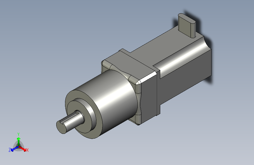 400W电机减速机总装