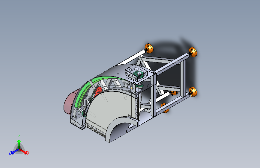 90度转弯皮带线