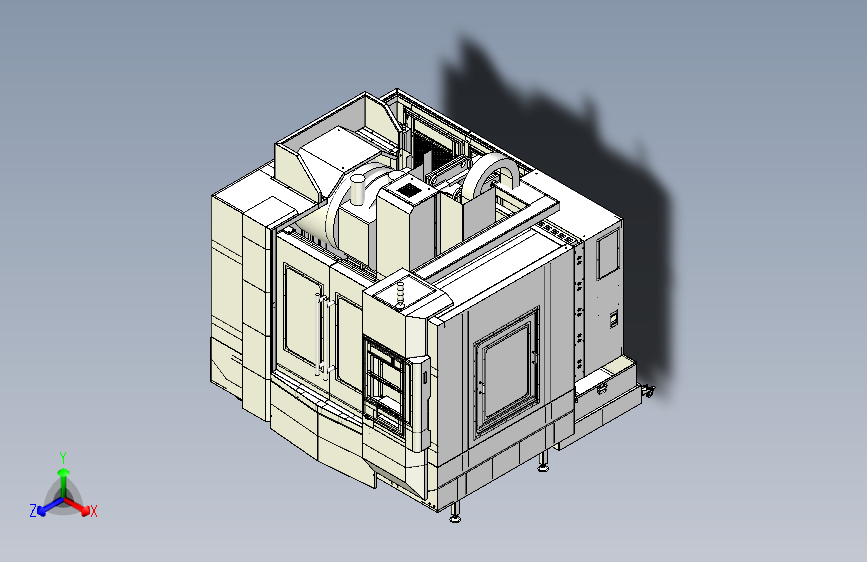 L850机床钣金防护罩