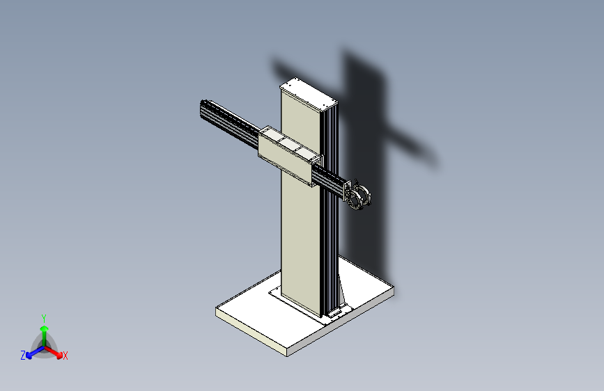 X射线管升降架车