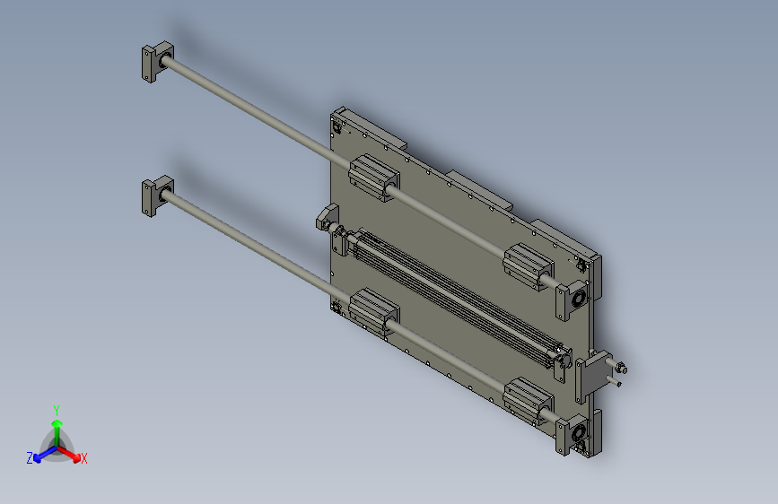 18328-机架总装-推箱机构