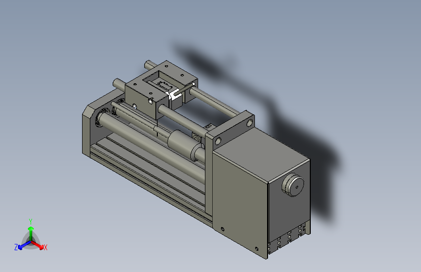 电机转子轴径向跳动检测系统