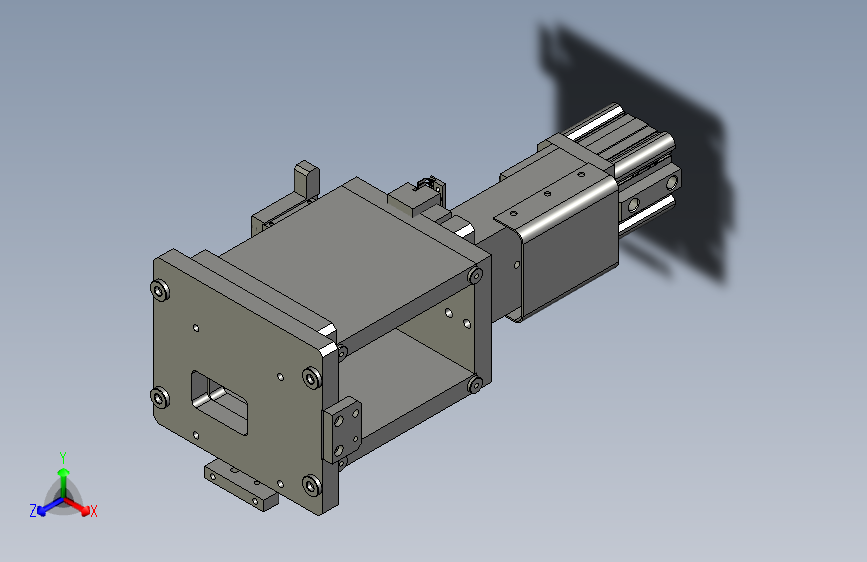 15504437端子废料裁切模组