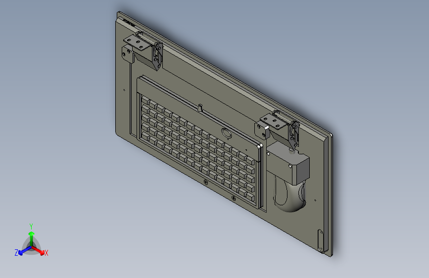 76071417-键盘托架组件