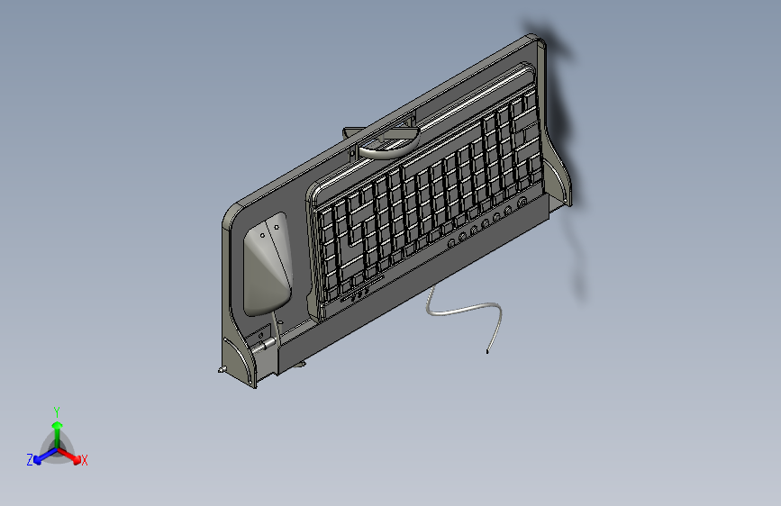 AA-329键盘盒组件