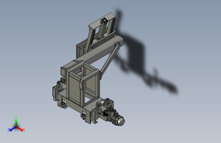 A定尺小车组件-AA30MN
