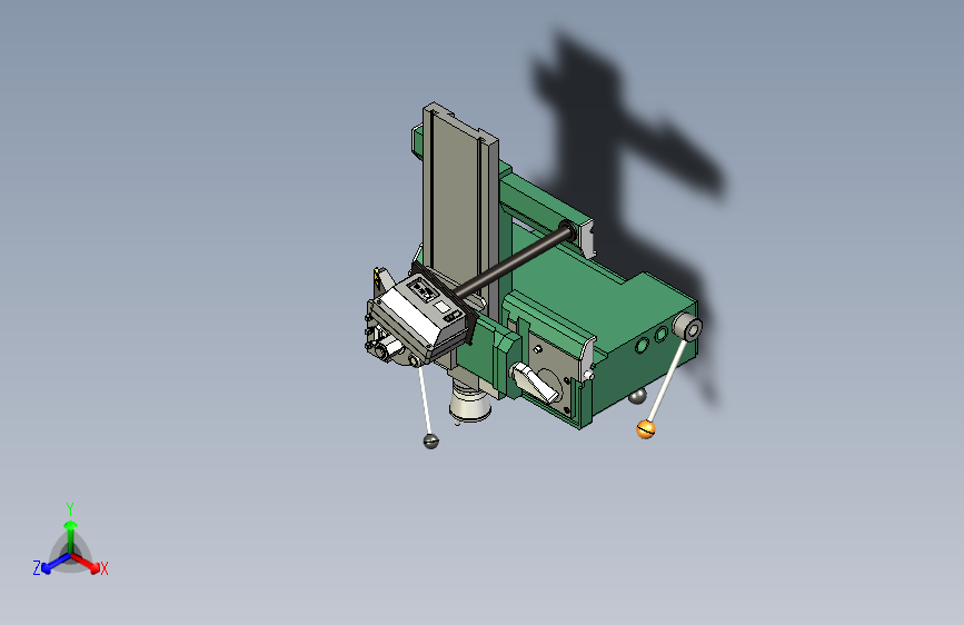 车床刀架机构与数显部分设计