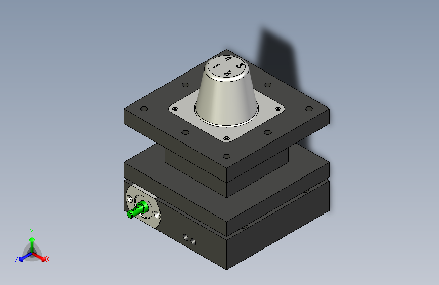 车床电动四方刀架