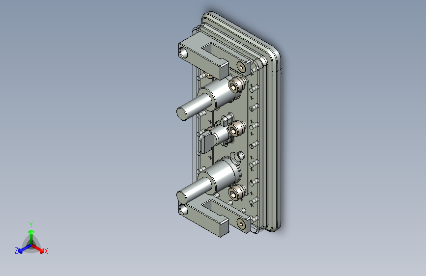 撑手机壳模具夹具