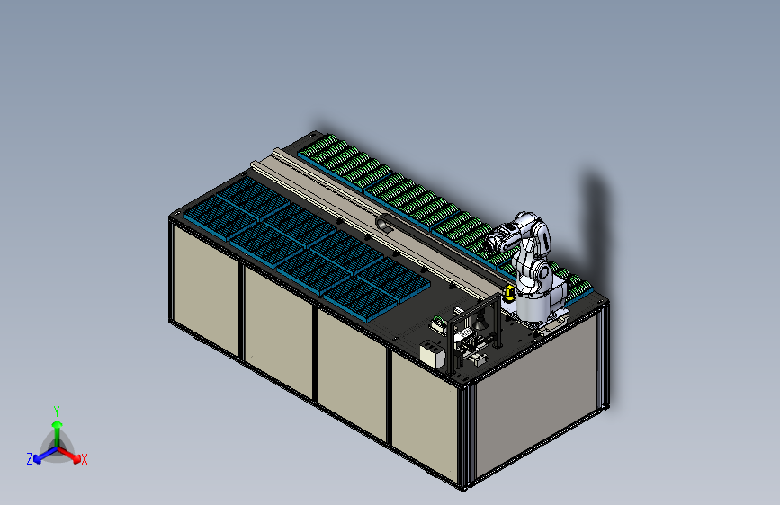 磁感线圈缺陷自动检测工位