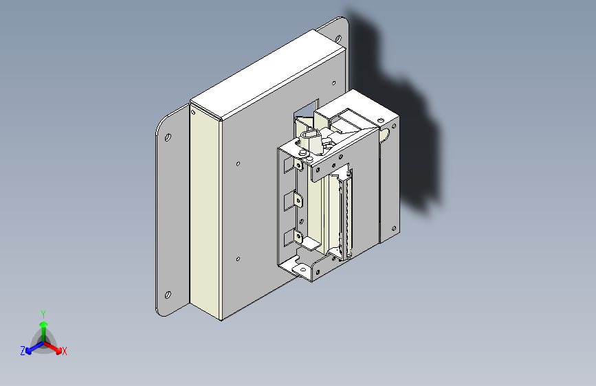 打印机出票结构