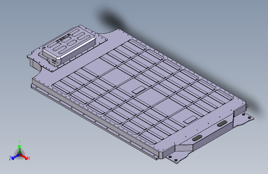 电动汽车电池箱总成设计