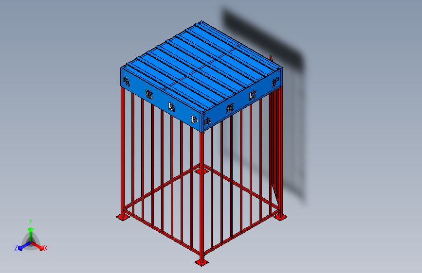 电箱防护棚（不带帽檐）