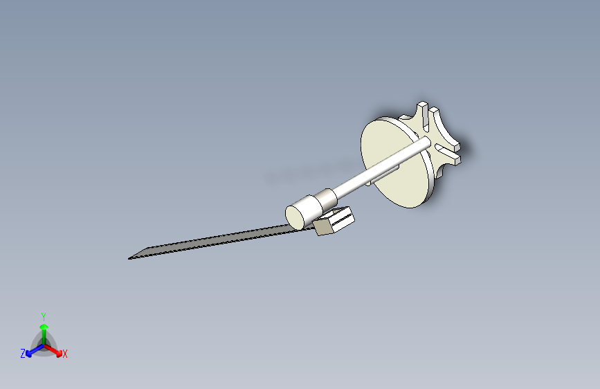 电影抓片机构3D