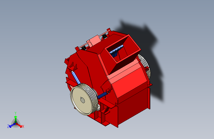二次冲击破碎机