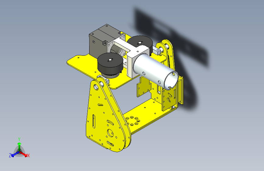 发射炮云台设计