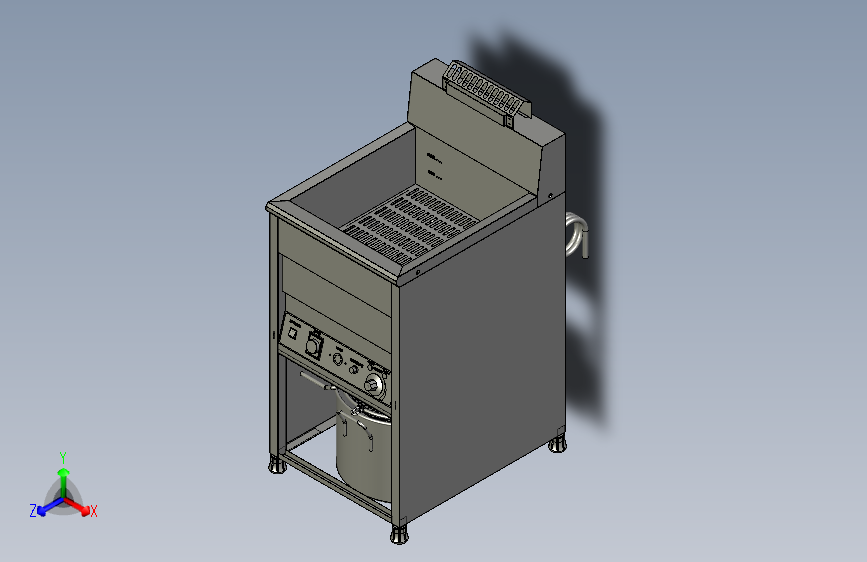 方便沥油的电油炸锅