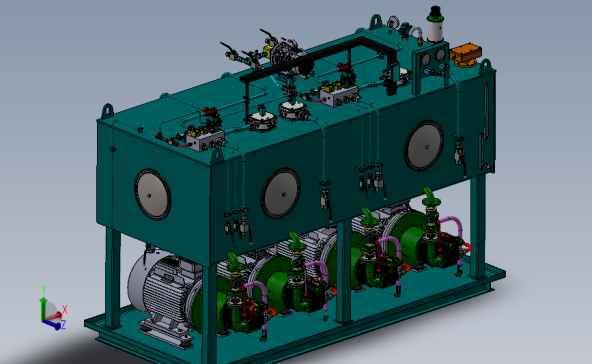 电机泵组（HPU-5000L-75KW×4）