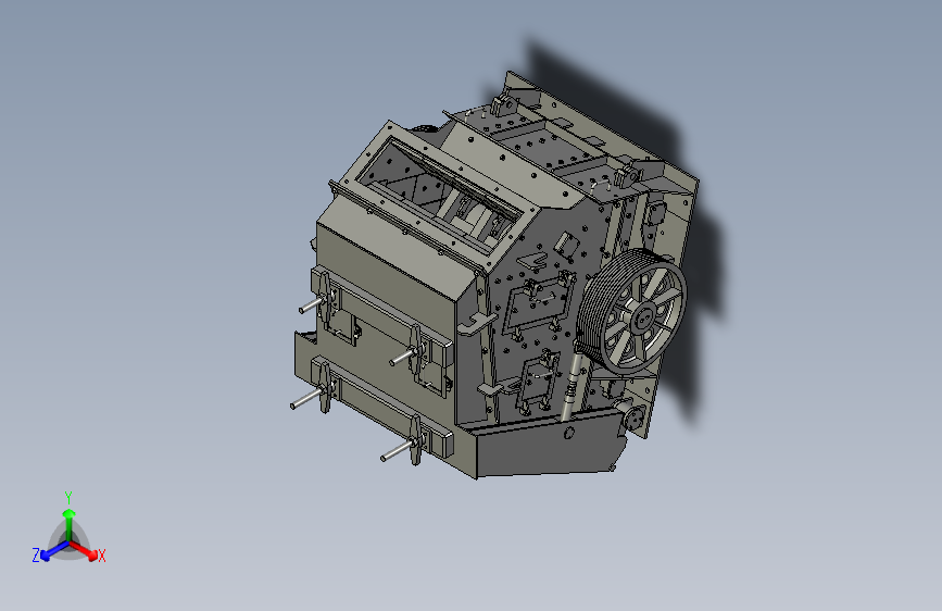 复摆颚式破碎机