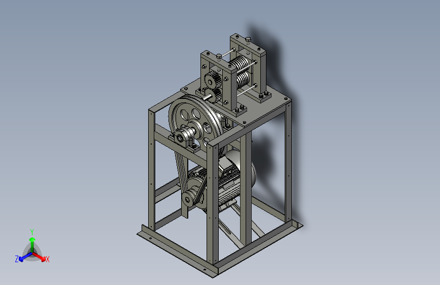 钢丝干拉工序穿模用轧尖机