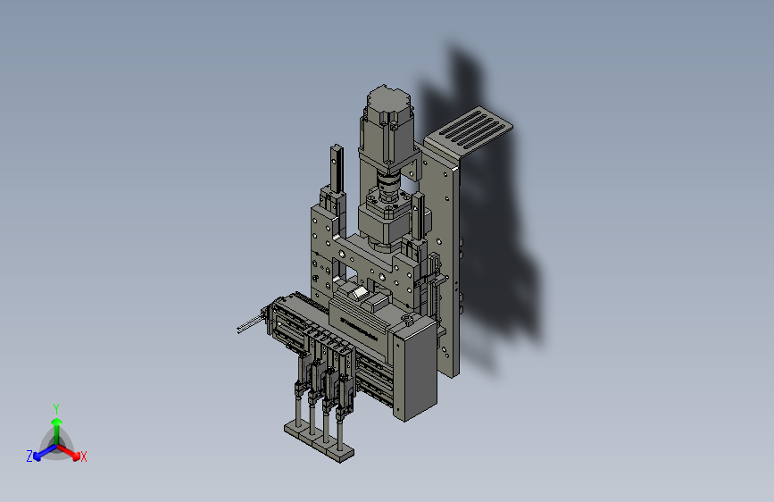 高节拍快速换型的变距抓手
