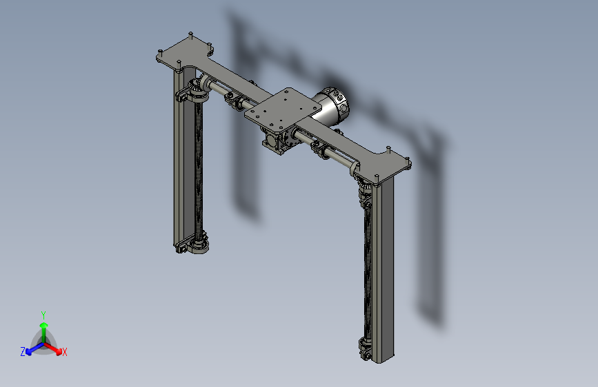 高稳定性电动升降装置