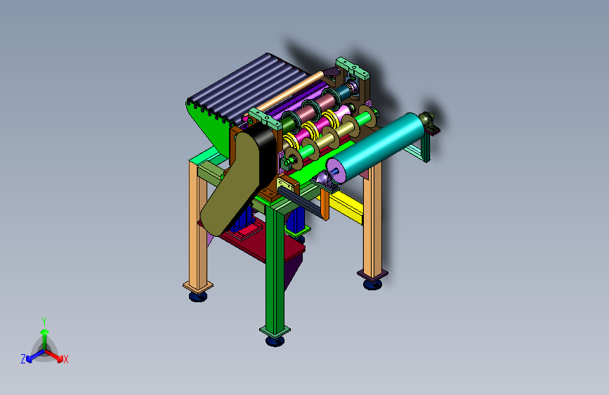 高效率布料切条机