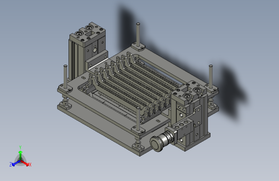 光伏电池探针排组件