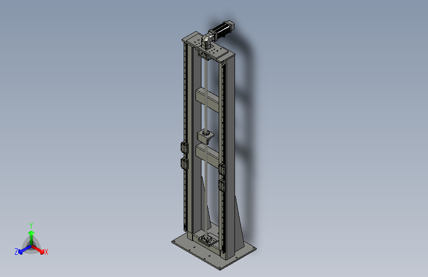 横移立柱装配V02V01V0V11